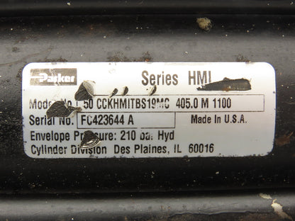 Parker CCKHMITBS19MC Hydraulic Cylinder 50mm Bore 405mm 3045psi