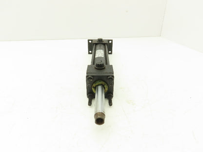 Parker Double Rod Pneumatic Air Cylinder 1.5" Bore 6" Stroke 18-1/4" Rod 250psi