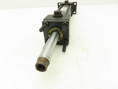 Parker Double Rod Pneumatic Air Cylinder 1.5" Bore 6" Stroke 18-1/4" Rod 250psi