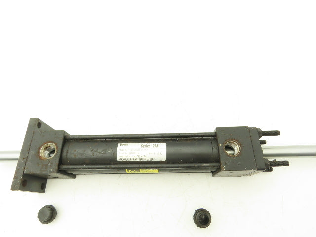 Parker Double Rod Pneumatic Air Cylinder 1.5" Bore 6" Stroke 18-1/4" Rod 250psi