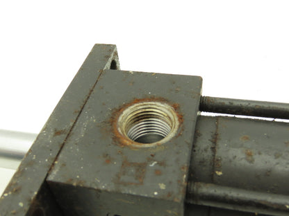 Parker Double Rod Pneumatic Air Cylinder 1.5" Bore 6" Stroke 18-1/4" Rod 250psi