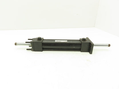Parker Double Rod Pneumatic Air Cylinder 1.5" Bore 6" Stroke 18-1/4" Rod 250psi