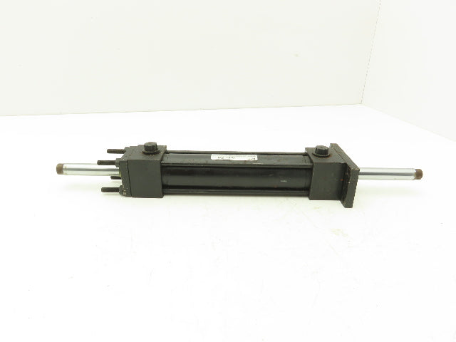 Parker Double Rod Pneumatic Air Cylinder 1.5" Bore 6" Stroke 18-1/4" Rod 250psi