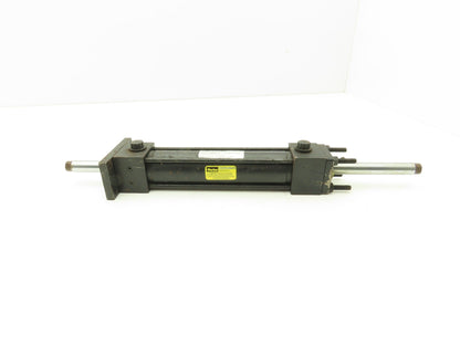 Parker Double Rod Pneumatic Air Cylinder 1.5" Bore 6" Stroke 18-1/4" Rod 250psi