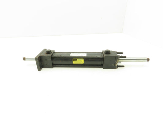 Parker Double Rod Pneumatic Air Cylinder 1.5" Bore 6" Stroke 18-1/4" Rod 250psi