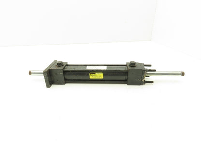 Parker Double Rod Pneumatic Air Cylinder 1.5" Bore 6" Stroke 18-1/4" Rod 250psi