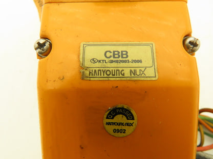 Hanyoung Nux KTL-SH02003-2006 Hoist Control Pendant 6-Button 20' Cable