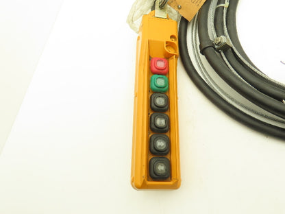 Hanyoung Nux KTL-SH02003-2006 Hoist Control Pendant 6-Button 20' Cable