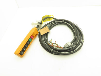 Hanyoung Nux KTL-SH02003-2006 Hoist Control Pendant 6-Button 20' Cable