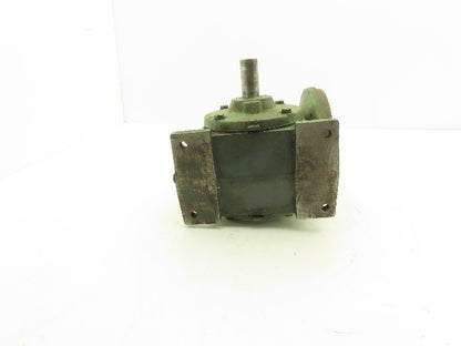 General Electric 7NA712LT2AA Worm Gearbox 17.5:1 Reducer 1/2Hp 99rpm LH Output