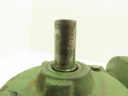 General Electric 7NA712LT2AA Worm Gearbox 17.5:1 Reducer 1/2Hp 99rpm LH Output