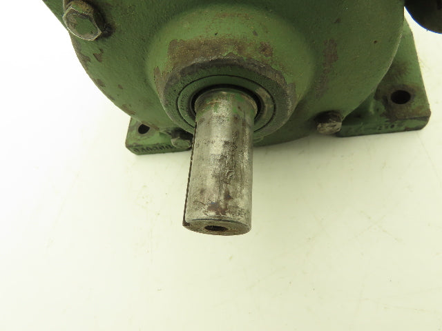 General Electric 7NA712LT2AA Worm Gearbox 17.5:1 Reducer 1/2Hp 99rpm LH Output