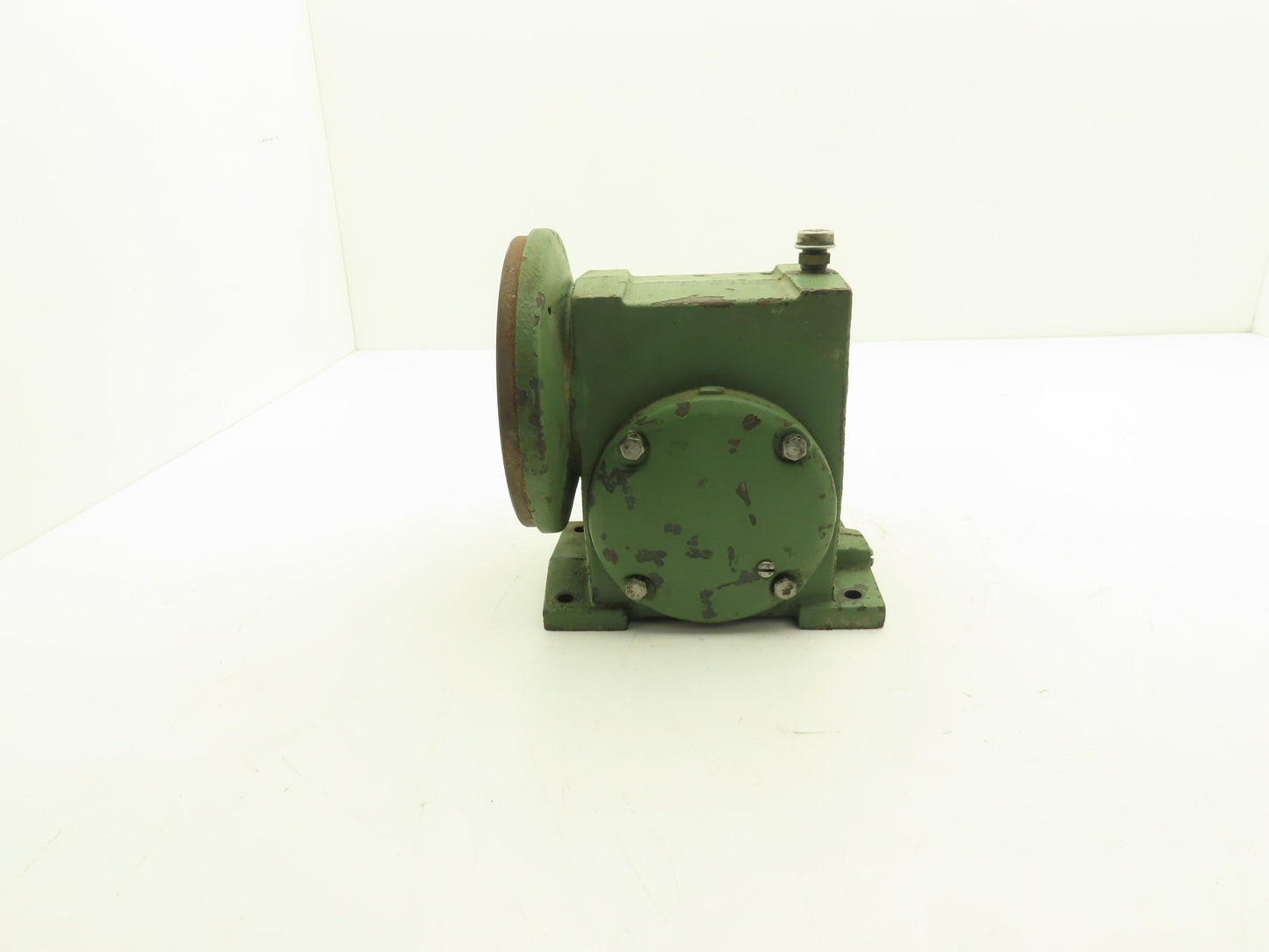 General Electric 7NA712LT2AA Worm Gearbox 17.5:1 Reducer 1/2Hp 99rpm LH Output