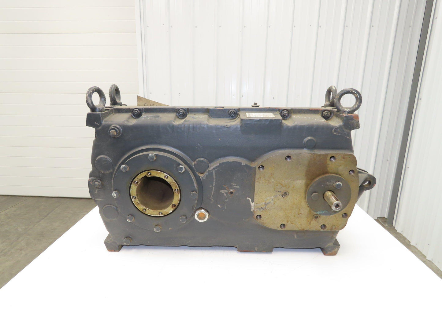 Kone Cranes HSC42252GX401-160 Gear Drive Speed Reducer 160:1 Gearbox 110mm Shaft