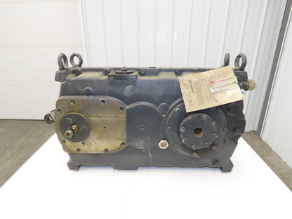 Kone Cranes HSC42252GX401-160 Gear Drive Speed Reducer 160:1 Gearbox 110mm Shaft