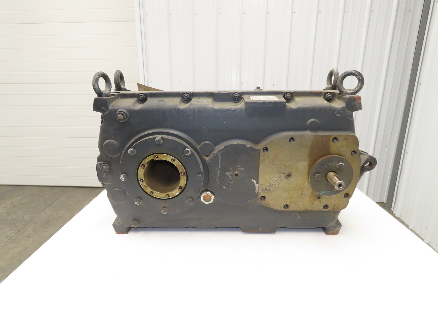 Kone Cranes HSC42252GX401-160 Gear Drive Speed Reducer 160:1 Gearbox 110mm Shaft