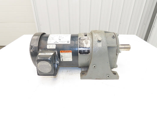 US Motors Unimount Syncrogear GDP Gearmotor 67rpm 1.5Hp 230/460V 3PH 145T 25.7:1