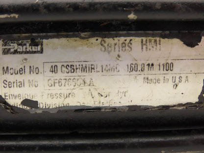 Parker CSB-HMIRL14MC Hydraulic Cylinder 40mm Bore 160mm Stroke 3045psi
