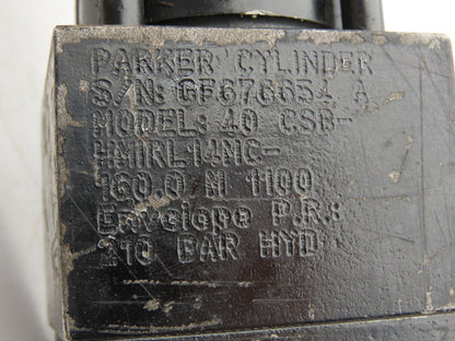 Parker CSB-HMIRL14MC Hydraulic Cylinder 40mm Bore 160mm Stroke 3045psi