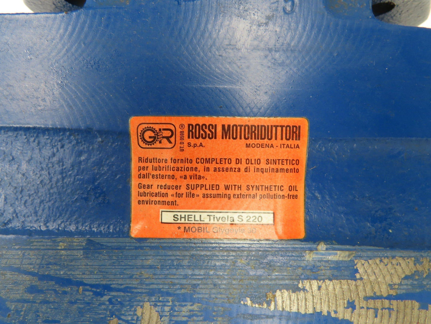 Rossi MR3I64UC2A Inline Gearbox 31.7:1 Reducer 2.5Hp 44rpm