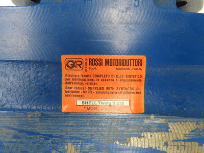 Rossi MR3I64UC2A Inline Gearbox 31.7:1 Reducer 2.5Hp 44rpm