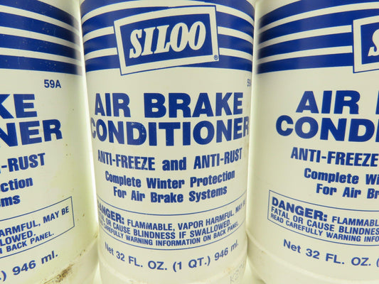 Siloo 59A Air Brake Conditioner Antifreeze Antirust Winter Protection Lot of 8