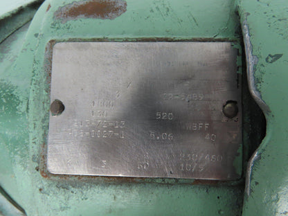 Sterling Speed-Trol Manual Variable Gear Motor Drive 130-520 RPM 5Hp 230/460V