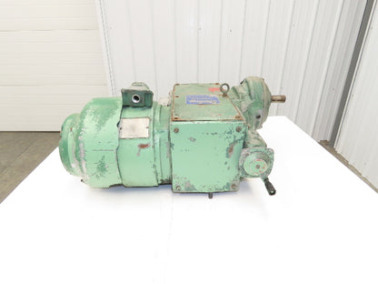 Sterling Speed-Trol Manual Variable Gear Motor Drive 130-520 RPM 5Hp 230/460V