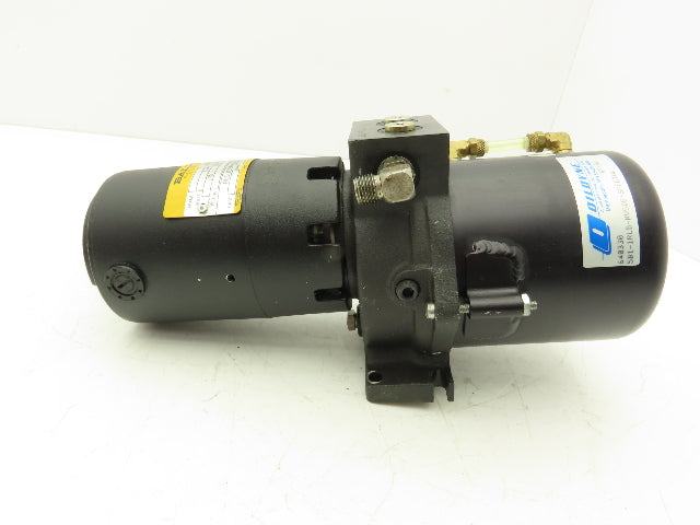 Baldor Oildyne AGX-0 Hydraulic Pump Power Unit 115V 1PH 5B1-1RLB-NVSDE-SPECIAL