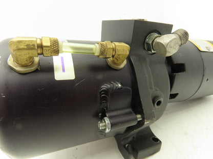 Baldor Oildyne AGX-0 Hydraulic Pump Power Unit 115V 1PH 5B1-1RLB-NVSDE-SPECIAL