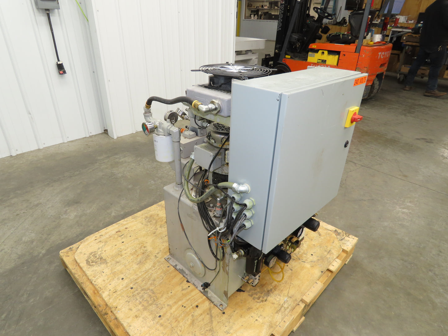 Tec Hackett PFG-40 Hydraulic Power Unit 20 Gallon 4.4GPM 5000PSI 2Hp 230/460V