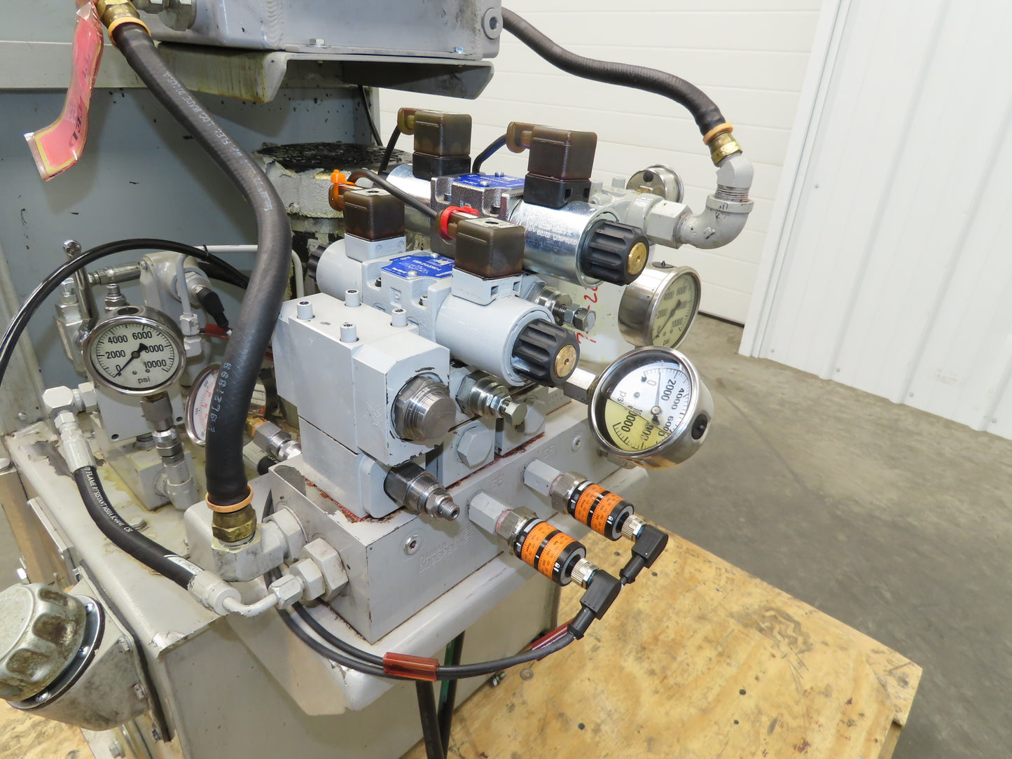 Tec Hackett PFG-40 Hydraulic Power Unit 20 Gallon 4.4GPM 5000PSI 2Hp 230/460V
