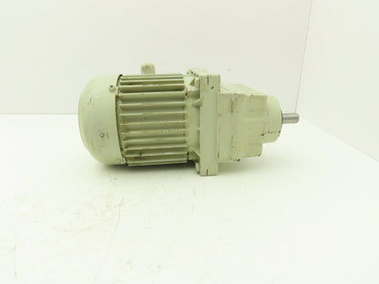 Lenze DERAXX 071-32 Inline Gear Motor 7.18:1 Reducer .37kw 277/480V GST04-1MVCR
