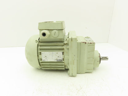 Lenze DERAXX 071-32 Inline Gear Motor 7.18:1 Reducer .37kw 277/480V GST04-1MVCR