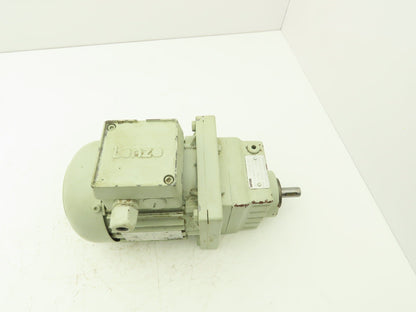 Lenze DERAXX 071-32 Inline Gear Motor 7.18:1 Reducer .37kw 277/480V GST04-1MVCR