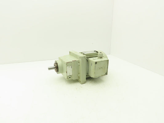 Lenze DERAXX 071-32 Inline Gear Motor 7.18:1 Reducer .37kw 277/480V GST04-1MVCR
