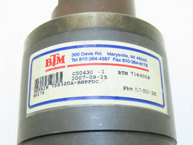 BTM C50430-1 Pneumatic Power Finger Pin Clamp 756400A-RSPPDC