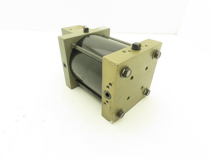 GM Gonzalez GC180-2203-XM-S-00 Pneumatic Air Cylinder 3" Weld Stroke 4.5" Bore