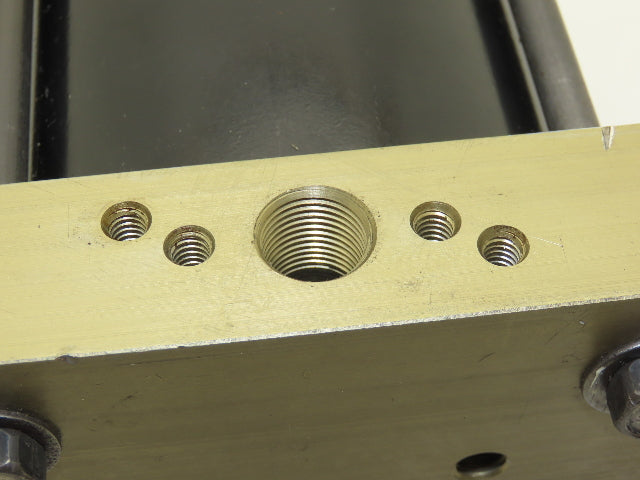 GM Gonzalez GC180-2203-XM-S-00 Pneumatic Air Cylinder 3" Weld Stroke 4.5" Bore