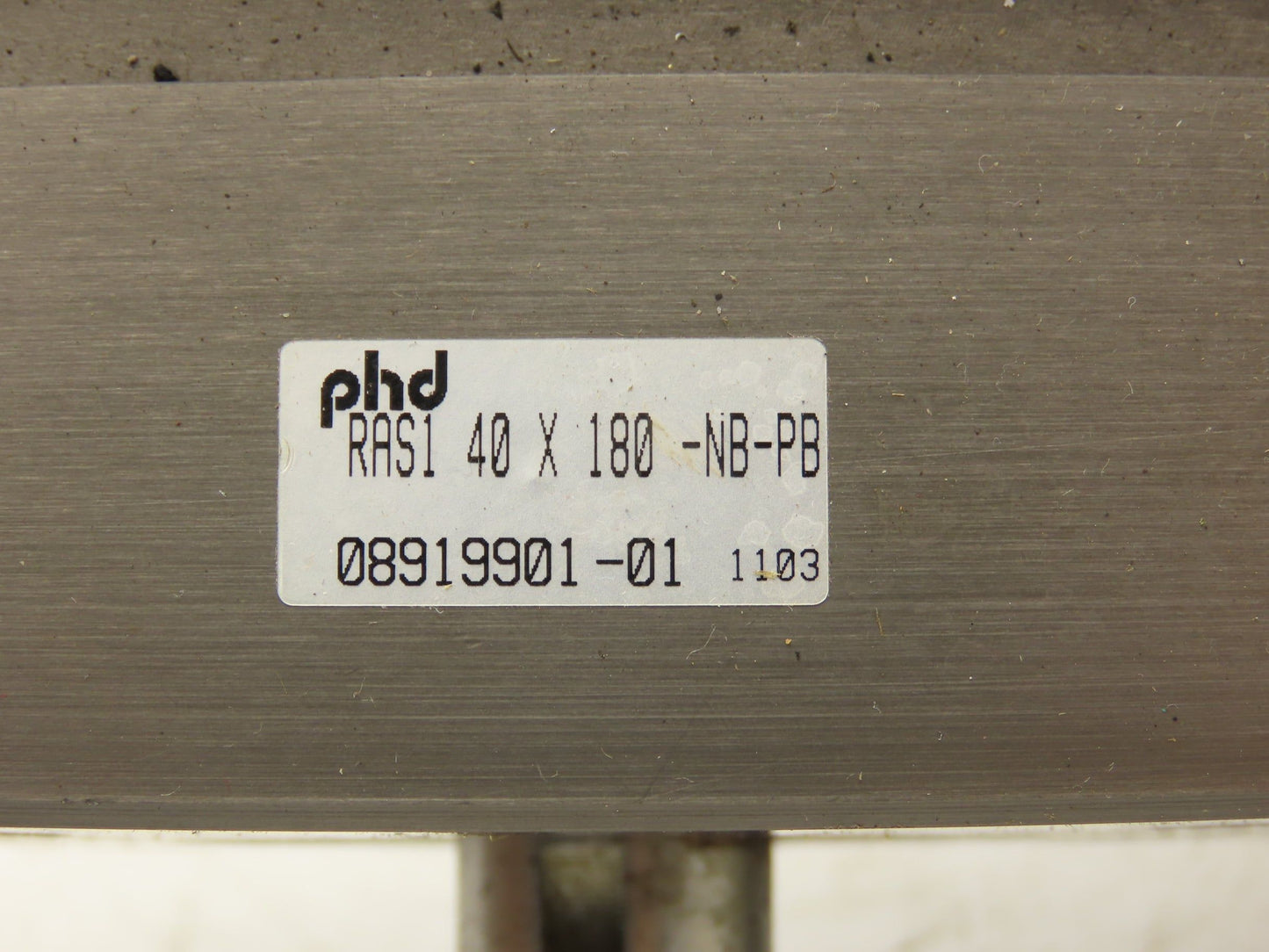 PHD RAS1 40 X 180 -NB-PB Pneumatic Rotary Actuator 180° Shock/Cushion Both Sides