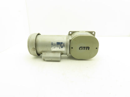 Nissei FSM-30-100-200 Induction Gear Motor 100:1 Reducer 17.2rpm 1/4Hp 100V 1PH