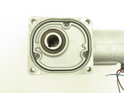 Nissei FSM-30-100-200 Induction Gear Motor 100:1 Reducer 17.2rpm 1/4Hp 100V 1PH