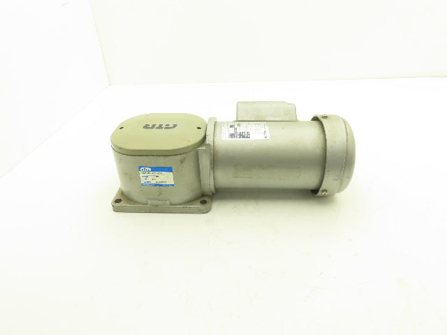 Nissei FSM-30-100-200 Induction Gear Motor 100:1 Reducer 17.2rpm 1/4Hp 100V 1PH