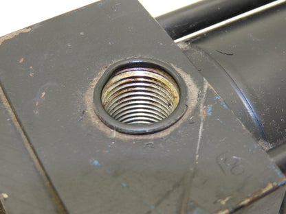 Parker 2.00 CBB2AU14AC 2A Pneumatic Air Cylinder 2" Bore 5.5" Stroke Rear Clevis