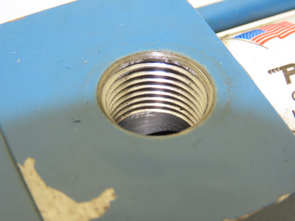 Bosch Rexroth MP1-PP Pneumatic Air Cylinder 1.5" Bore 3.5" Stroke Rear Clevis