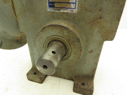 Cleveland Gear CHS 21 25 Worm Gearbox 25:1 Ratio 70rpm 56C Dual Output