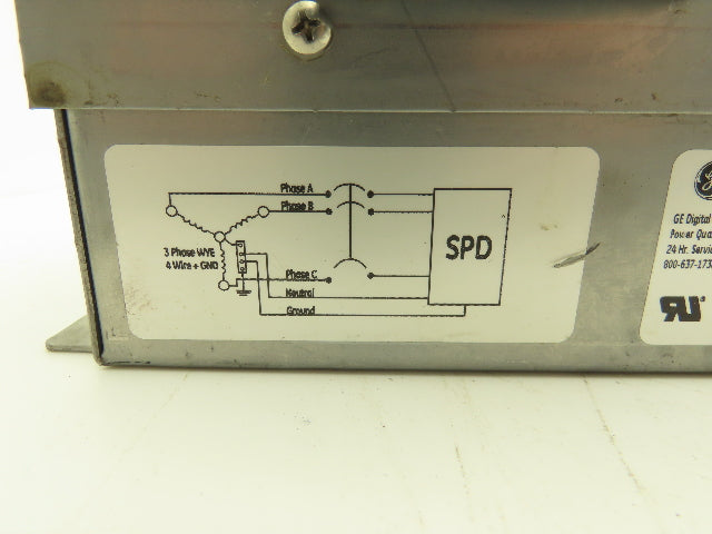 General Electric TPME120Y08AS Tranquell Surge Protective Device 120/208V 3Ph