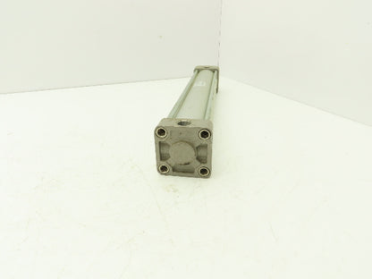 SMC Pneumatic Air Cylinder 2" Bore 12" Stroke Non Rotating Rod 250psi