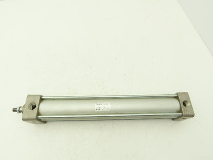 SMC Pneumatic Air Cylinder 2" Bore 12" Stroke Non Rotating Rod 250psi