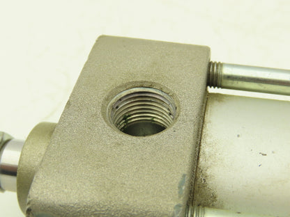 SMC Pneumatic Air Cylinder 2" Bore 12" Stroke Non Rotating Rod 250psi